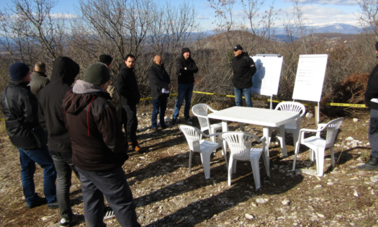 Uništena 141 protupješačka mina, tri protutenkovske mine i 24 neeksplodirana ubojita sredstva